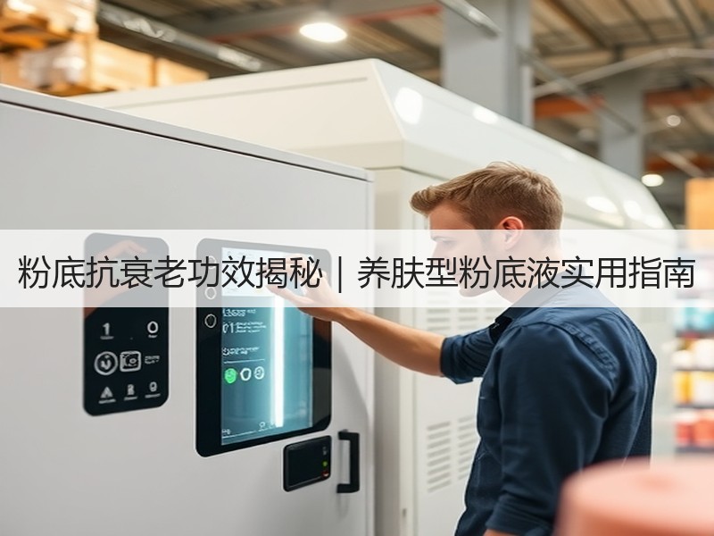 粉底抗衰老功效揭秘｜养肤型粉底液实用指南