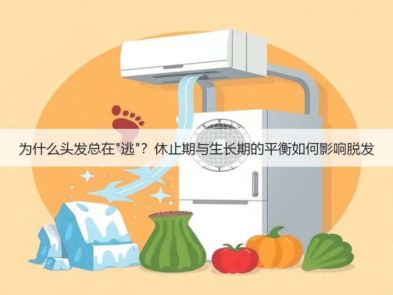 为什么头发总在