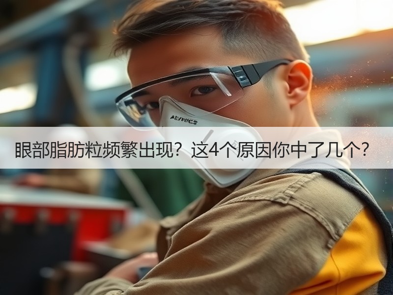 眼部脂肪粒频繁出现？这4个原因你中了几个？
