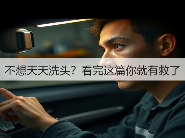 不想天天洗头?看完这篇你就有救了(图3) 不想天天洗头?看完这篇你就有救了(图3)