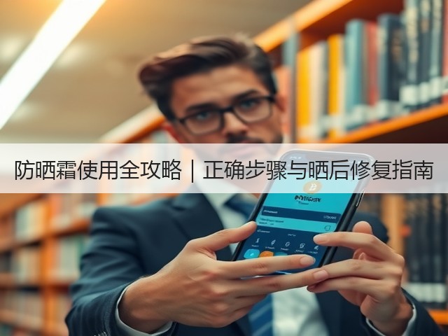 防晒霜使用全攻略|正确步骤与晒后修复指南(图2) 防晒霜使用全攻略|正确步骤与晒后修复指南(图2)