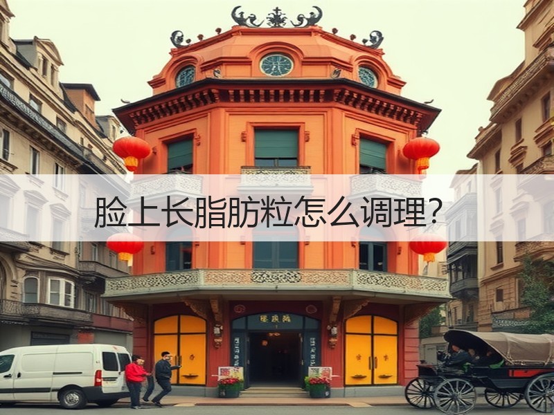 脸上长脂肪粒怎么调理？