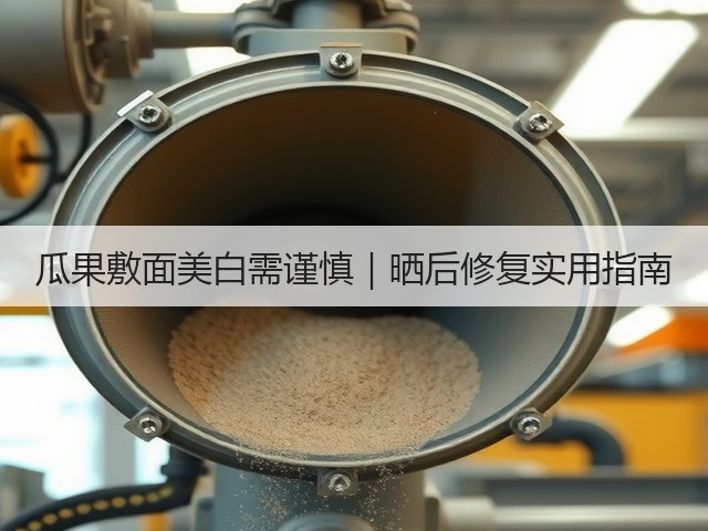 瓜果敷面美白需谨慎|晒后修复实用指南(图2) 瓜果敷面美白需谨慎|晒后修复实用指南(图2)