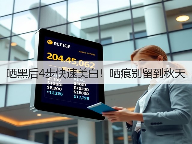 晒黑后4步快速美白!晒痕别留到秋天(图2) 晒黑后4步快速美白!晒痕别留到秋天(图2)