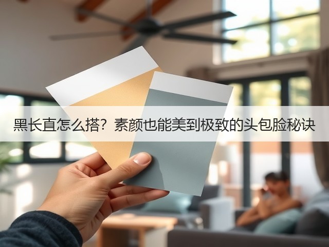 黑长直怎么搭?素颜也能美到极致的头包脸秘诀(图1) 黑长直怎么搭?素颜也能美到极致的头包脸秘诀(图1)