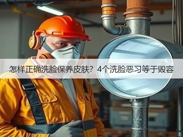 怎样正确洗脸保养皮肤？4个洗脸恶习等于毁容(图1)