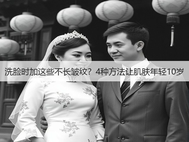 洗脸时加这些不长皱纹?4种方法让肌肤年轻10岁(图1) 洗脸时加这些不长皱纹?4种方法让肌肤年轻10岁(图1)