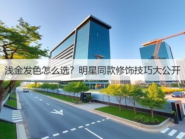 浅金发色怎么选？明星同款修饰技巧大公开(图2)