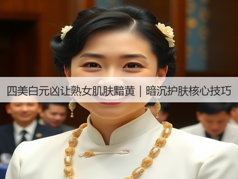 四美白元凶让熟女肌肤黯黄｜暗沉护肤核心技巧