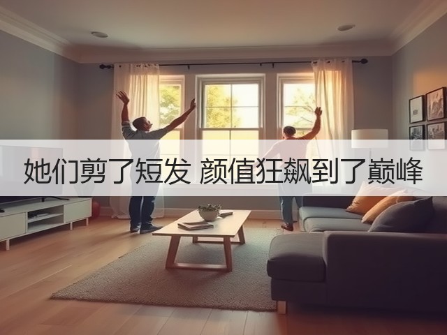 她们剪了短发 颜值狂飙到了巅峰(图2) 她们剪了短发 颜值狂飙到了巅峰(图2)