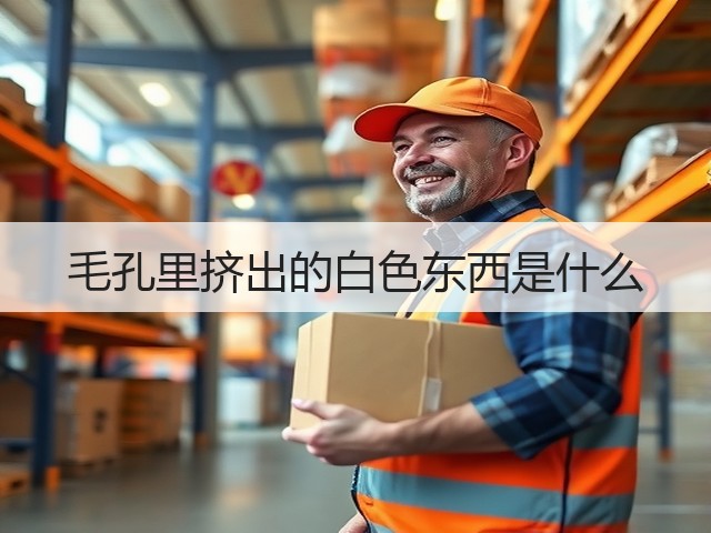 毛孔里挤出的白色东西是什么(图3)