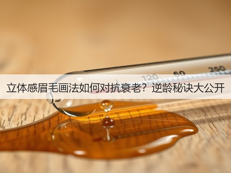 立体感眉毛画法如何对抗衰老？逆龄秘诀大公开