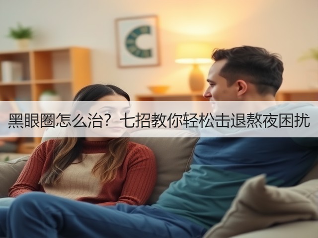 黑眼圈怎么治？七招教你轻松击退熬夜困扰(图1)