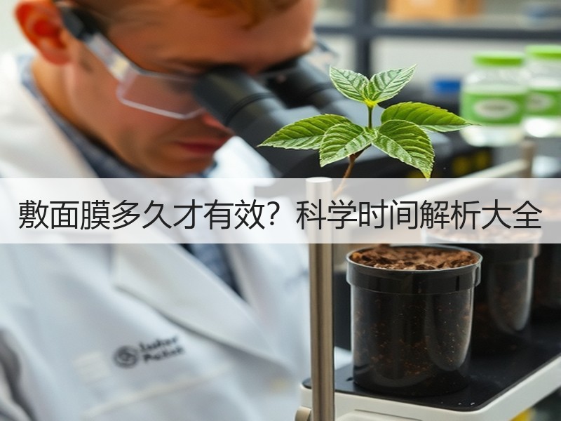 敷面膜多久才有效？科学时间解析大全