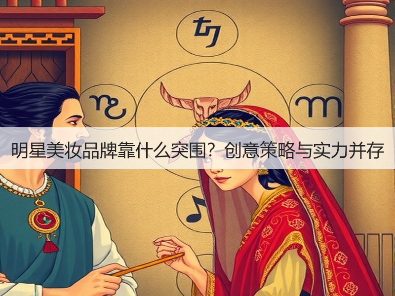 明星美妆品牌靠什么突围？创意策略与实力并存