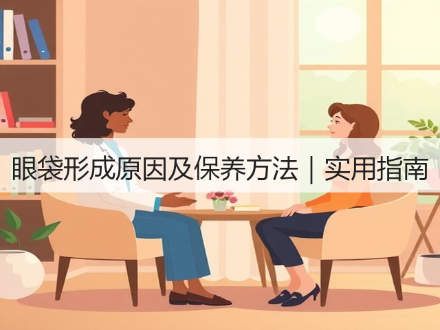 眼袋形成原因及保养方法｜实用指南(图3)