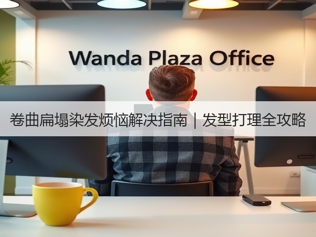 卷曲扁塌染发烦恼解决指南｜发型打理全攻略(图3)