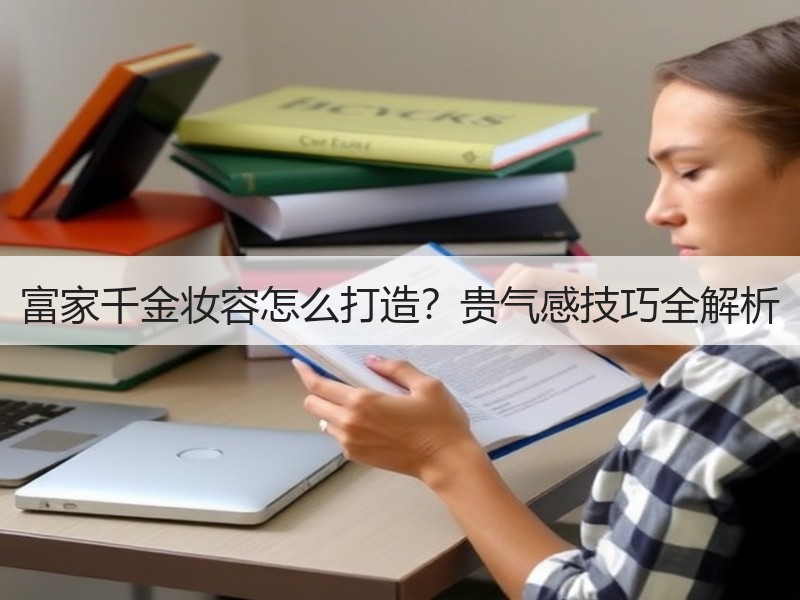 富家千金妆容怎么打造？贵气感技巧全解析