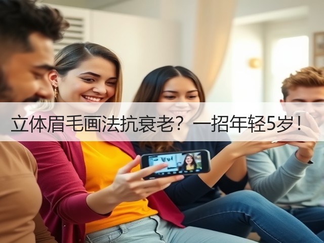 立体眉毛画法抗衰老?一招年轻5岁!(图3) 立体眉毛画法抗衰老?一招年轻5岁!(图3)