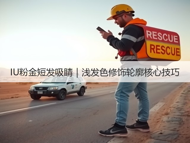 IU粉金短发吸睛|浅发色修饰轮廓核心技巧(图2) IU粉金短发吸睛|浅发色修饰轮廓核心技巧(图2)