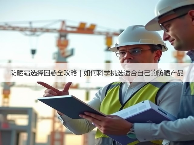 防晒霜选择困惑全攻略｜如何科学挑选适合自己的防晒产品(图1)