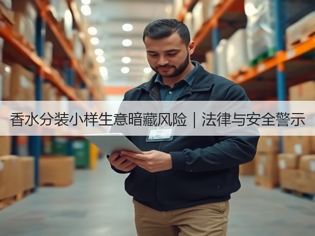香水分装小样生意暗藏风险｜法律与安全警示(图3)