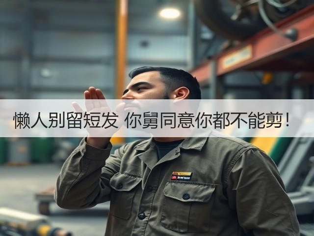懒人别留短发 你舅同意你都不能剪！(图1)