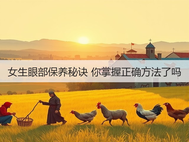 女生眼部保养秘诀 你掌握正确方法了吗(图2) 女生眼部保养秘诀 你掌握正确方法了吗(图2)