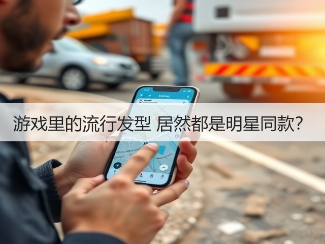 游戏里的流行发型 居然都是明星同款？(图2)