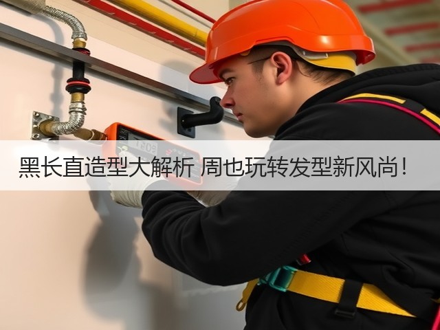 黑长直造型大解析 周也玩转发型新风尚！(图2)