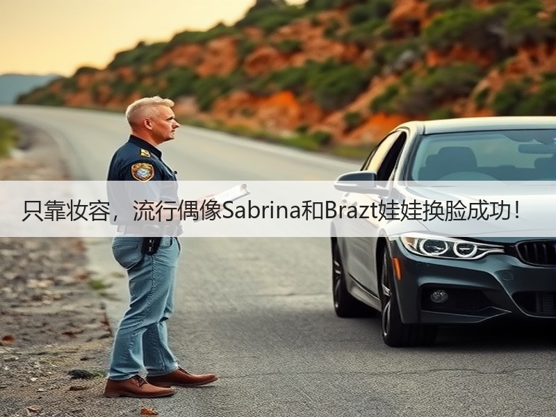 只靠妆容，流行偶像Sabrina和Brazt娃娃换脸成功！