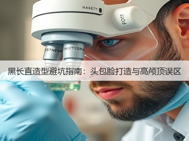 黑长直造型避坑指南:头包脸打造与高颅顶误区(图1) 黑长直造型避坑指南:头包脸打造与高颅顶误区(图1)