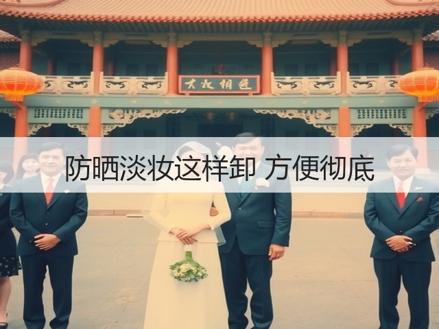 防晒淡妆这样卸 方便彻底(图3) 防晒淡妆这样卸 方便彻底(图3)