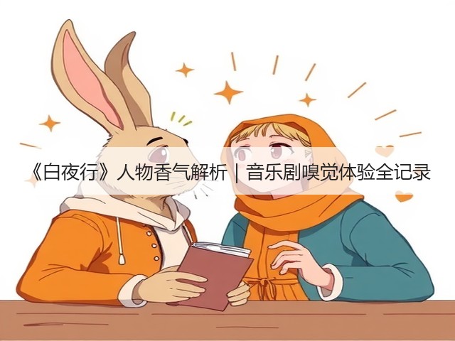 《白夜行》人物香气解析|音乐剧嗅觉体验全记录(图2) 《白夜行》人物香气解析|音乐剧嗅觉体验全记录(图2)