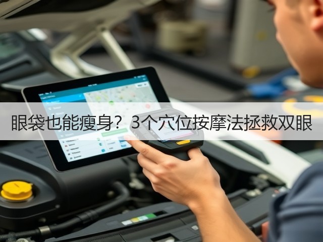 眼袋也能瘦身?3个穴位按摩法拯救双眼(图2) 眼袋也能瘦身?3个穴位按摩法拯救双眼(图2)