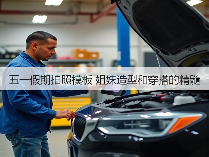 五一假期拍照模板 姐妹造型和穿搭的精髓