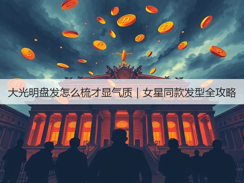 大光明盘发怎么梳才显气质｜女星同款发型全攻略