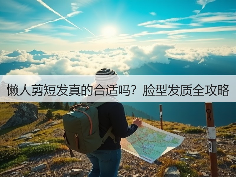懒人剪短发真的合适吗？脸型发质全攻略
