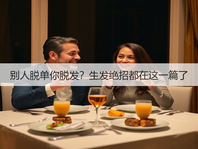 别人脱单你脱发?生发绝招都在这一篇了(图3) 别人脱单你脱发?生发绝招都在这一篇了(图3)