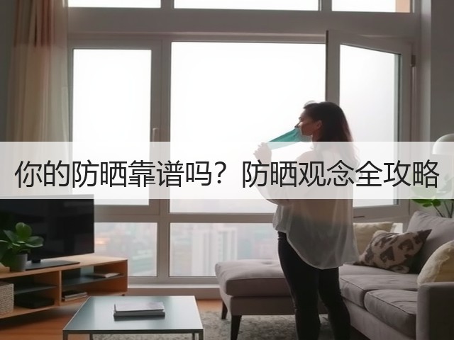 你的防晒靠谱吗?防晒观念全攻略(图3) 你的防晒靠谱吗?防晒观念全攻略(图3)