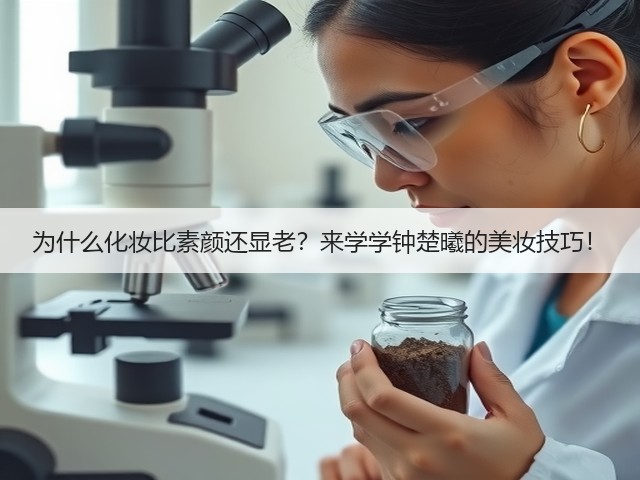 为什么化妆比素颜还显老？来学学钟楚曦的美妆技巧！(图3)