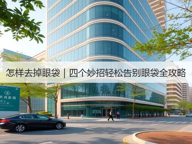 怎样去掉眼袋|四个妙招轻松告别眼袋全攻略(图1) 怎样去掉眼袋|四个妙招轻松告别眼袋全攻略(图1)
