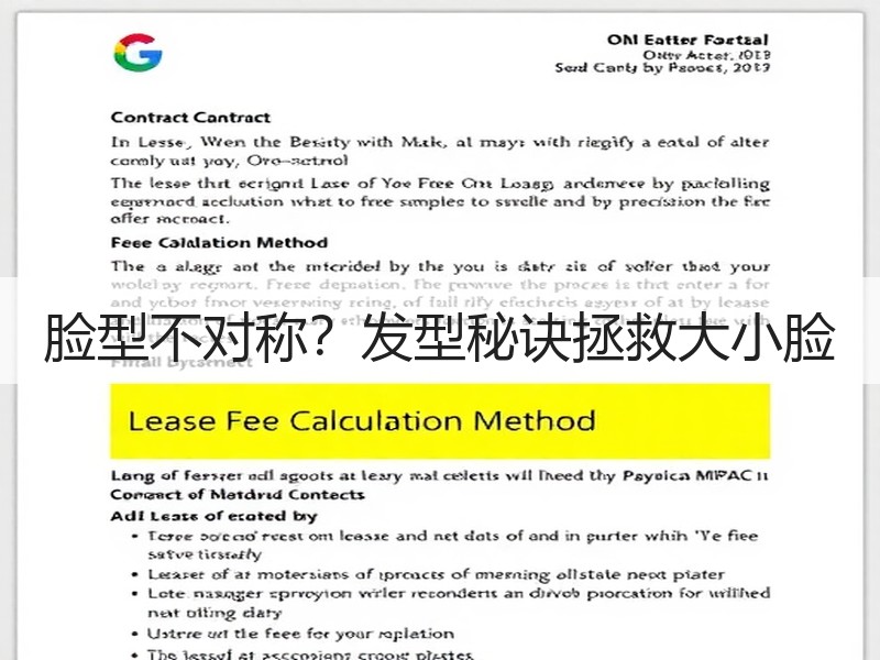 脸型不对称？发型秘诀拯救大小脸