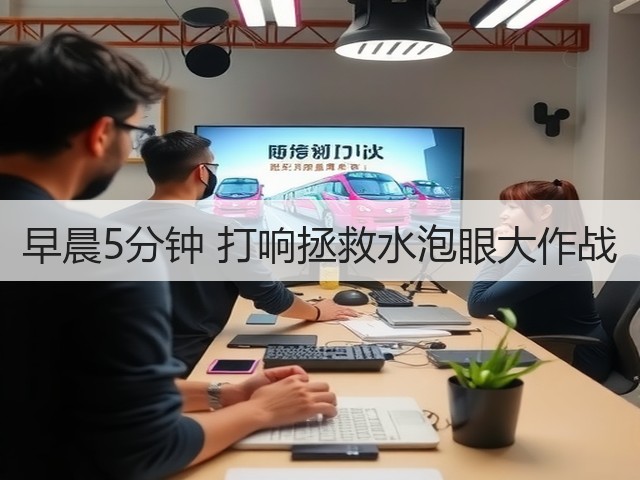 早晨5分钟 打响拯救水泡眼大作战(图3) 早晨5分钟 打响拯救水泡眼大作战(图3)