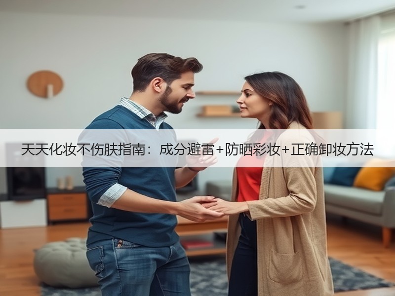 天天化妆不伤肤指南：成分避雷+防晒彩妆+正确卸妆方法
