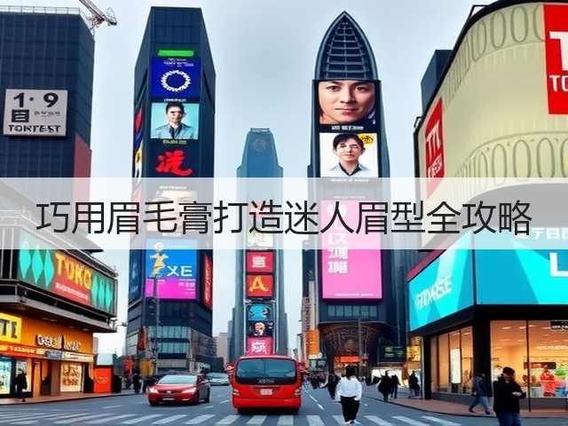 巧用眉毛膏打造迷人眉型全攻略(图3) 巧用眉毛膏打造迷人眉型全攻略(图3)