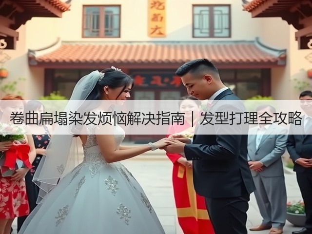 卷曲扁塌染发烦恼解决指南｜发型打理全攻略(图2)