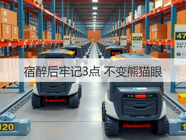 宿醉后牢记3点 不变熊猫眼(图1)