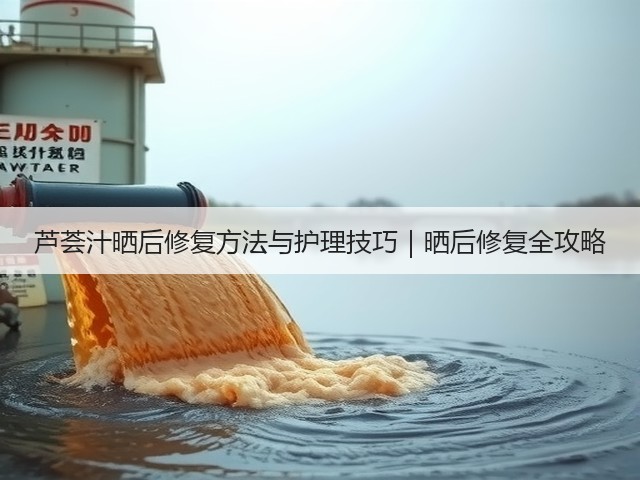芦荟汁晒后修复方法与护理技巧｜晒后修复全攻略(图3)