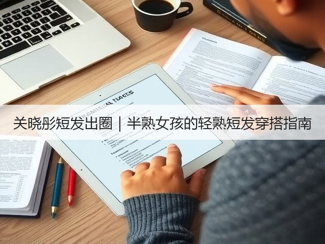 关晓彤短发出圈|半熟女孩的轻熟短发穿搭指南(图2) 关晓彤短发出圈|半熟女孩的轻熟短发穿搭指南(图2)